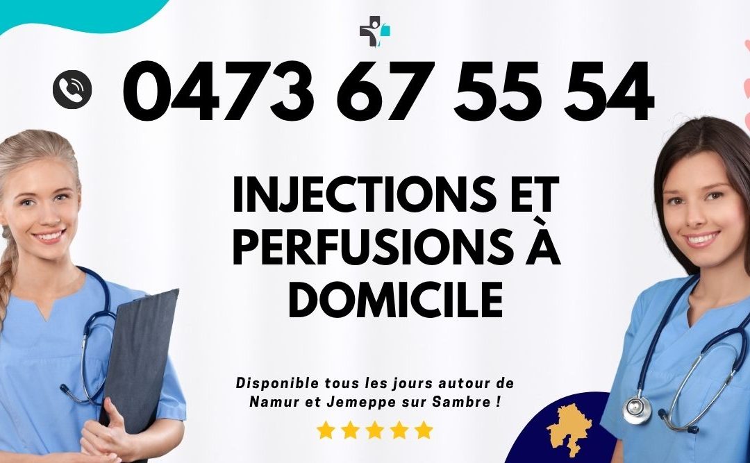 Injections et perfusions à domicile