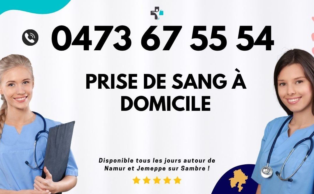Prise de sans à domicile de Namur à Jemeppe sur Sambre