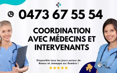 Votre santé à domicile à Namur : la coordination sur mesure de tous vos soignants